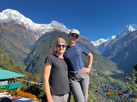 Trek to Dovan 2,130m via Chomrong 1,951m – 6 hrs.