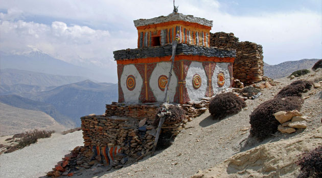 Shyangmochen 3,800m to Dhagmar 640m