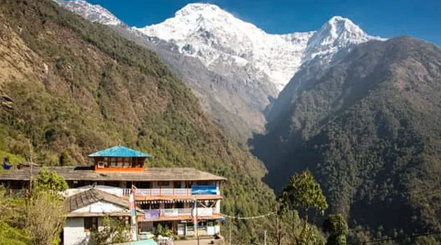 Trek from Dovan 2,600m to Deurali 3,230m