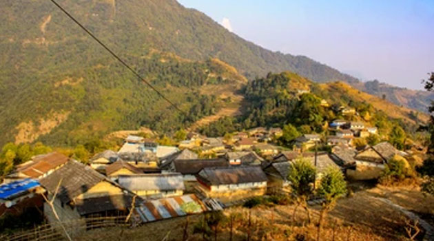 Trek from Sikles 1,981m Village to Hugu Goth 2,100m