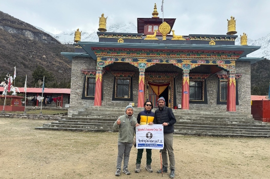 Trek from Maccha Khola 870m to Jagat 1,300m