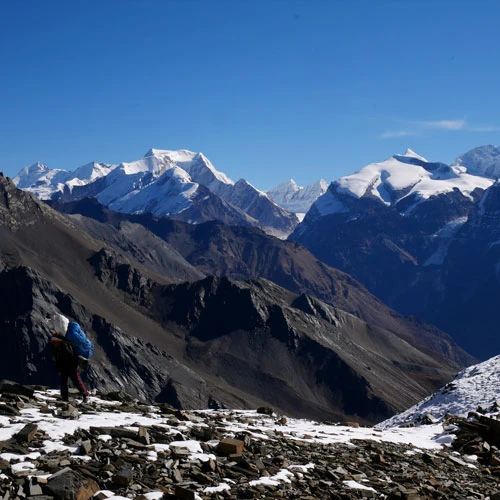 Trek from Meta Village 4,204m to Phu Gaon 4,204m