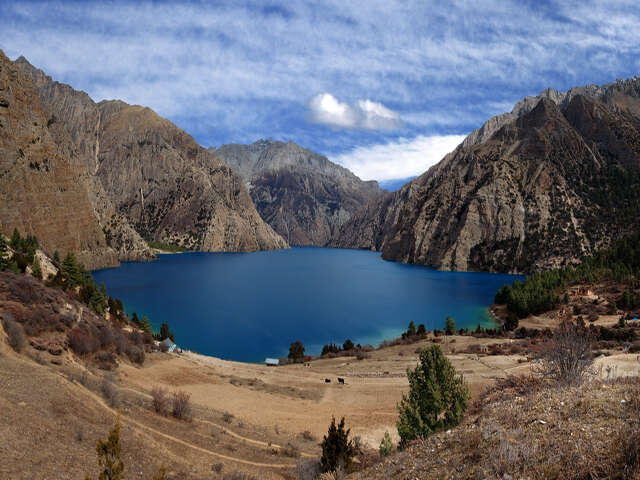 Trek to Phoksundo Lake(3611.5) from Sulighat