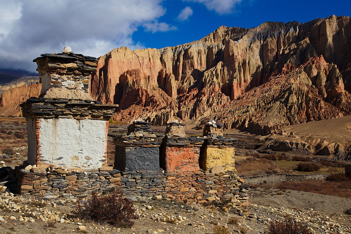 Trek from Lo Manthang to Dhakmar (3,820 meters)